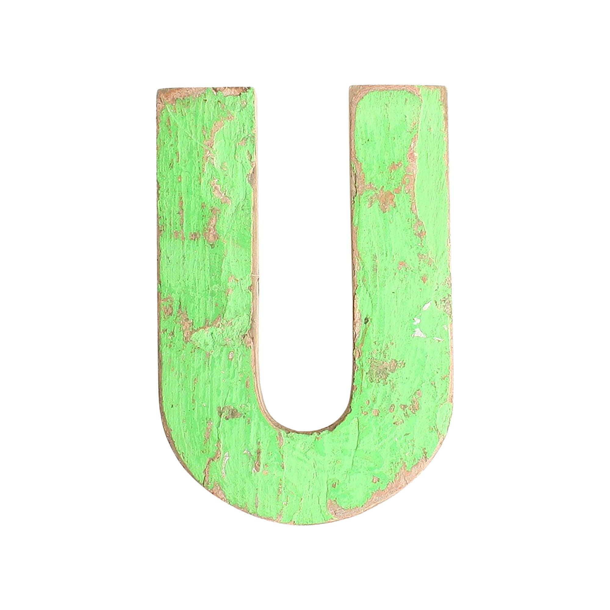 Dekobuchstaben Vintage aus Bootsholz