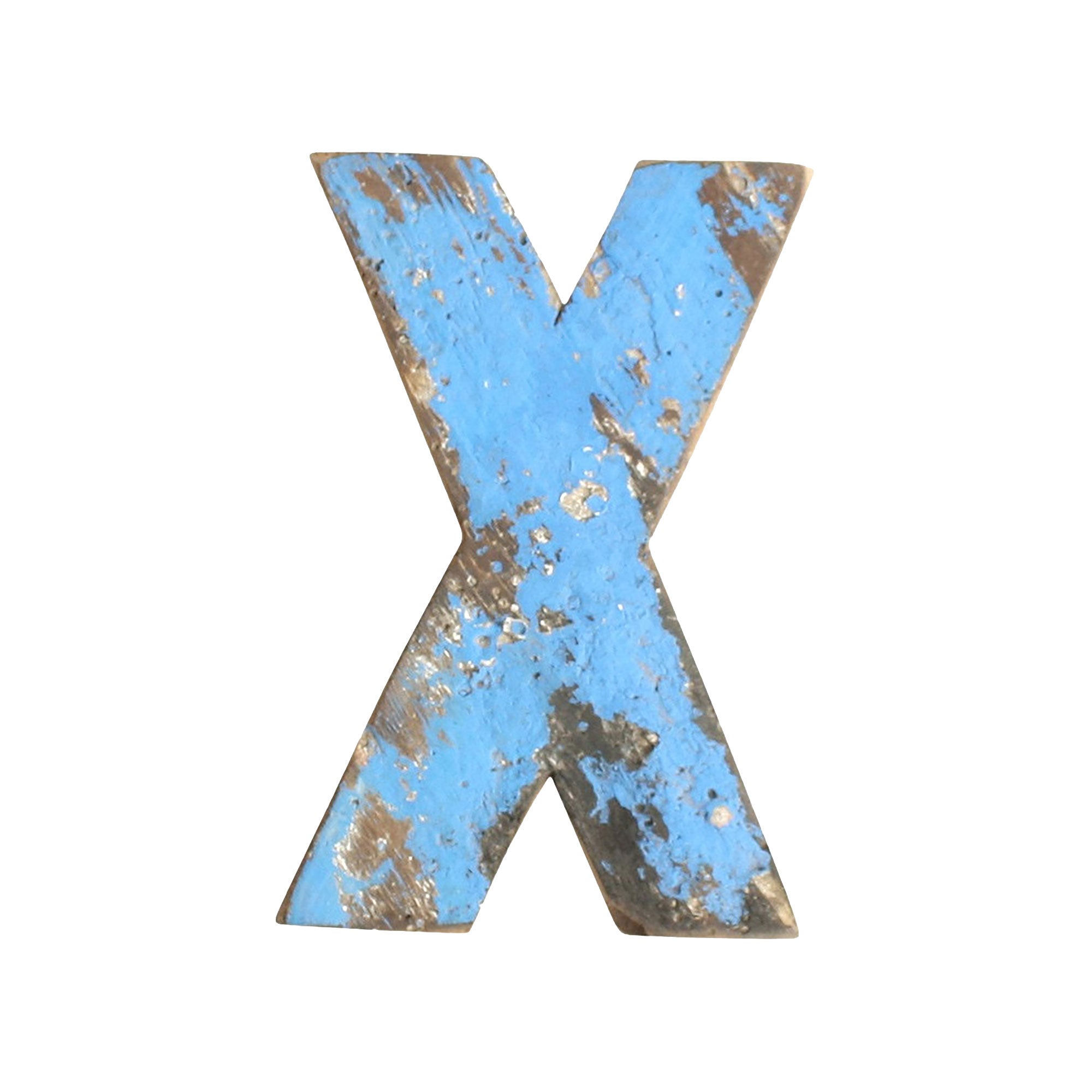 Dekobuchstaben Vintage aus Bootsholz