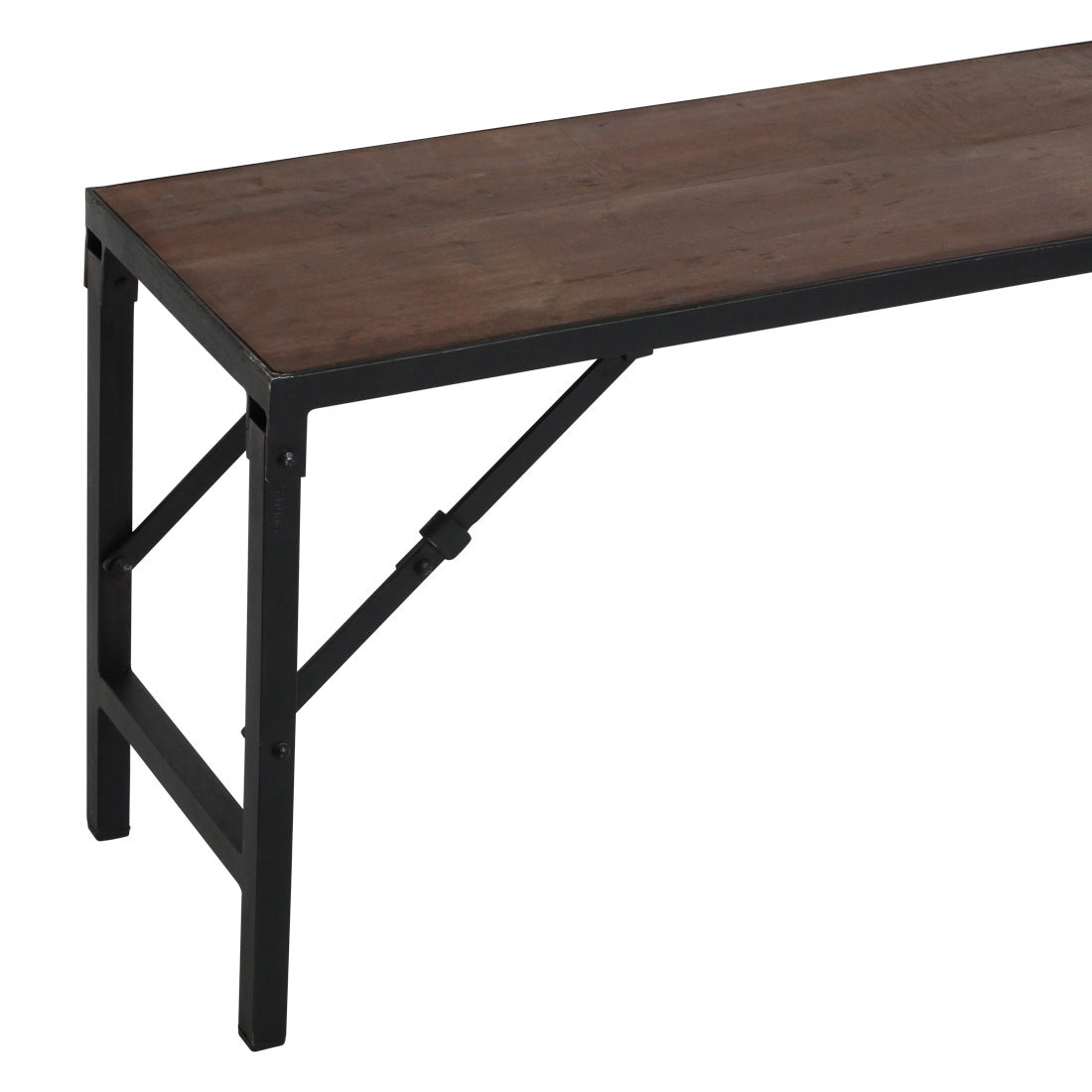 Bank klappbar aus recyceltem Altholz, 160 cm - STUFF Loft