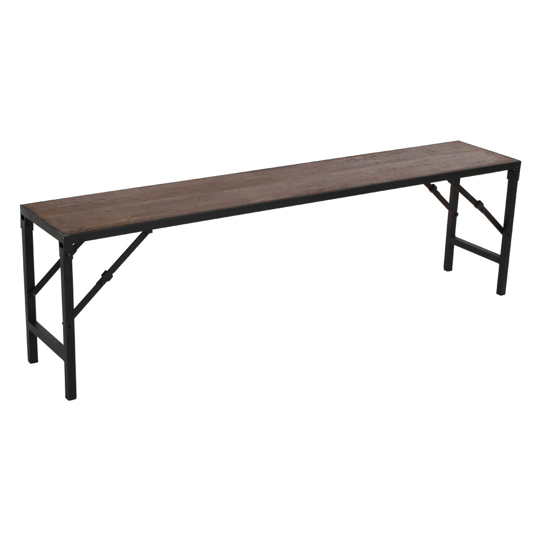 Bank klappbar aus recyceltem Altholz, 160 cm - STUFF Loft