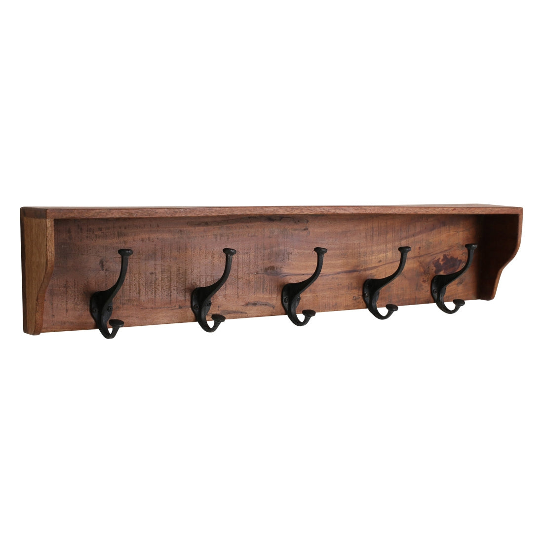 Vintage Wandgarderobe Flurgarderobe Garderobenhaken Wandhaken Altholz