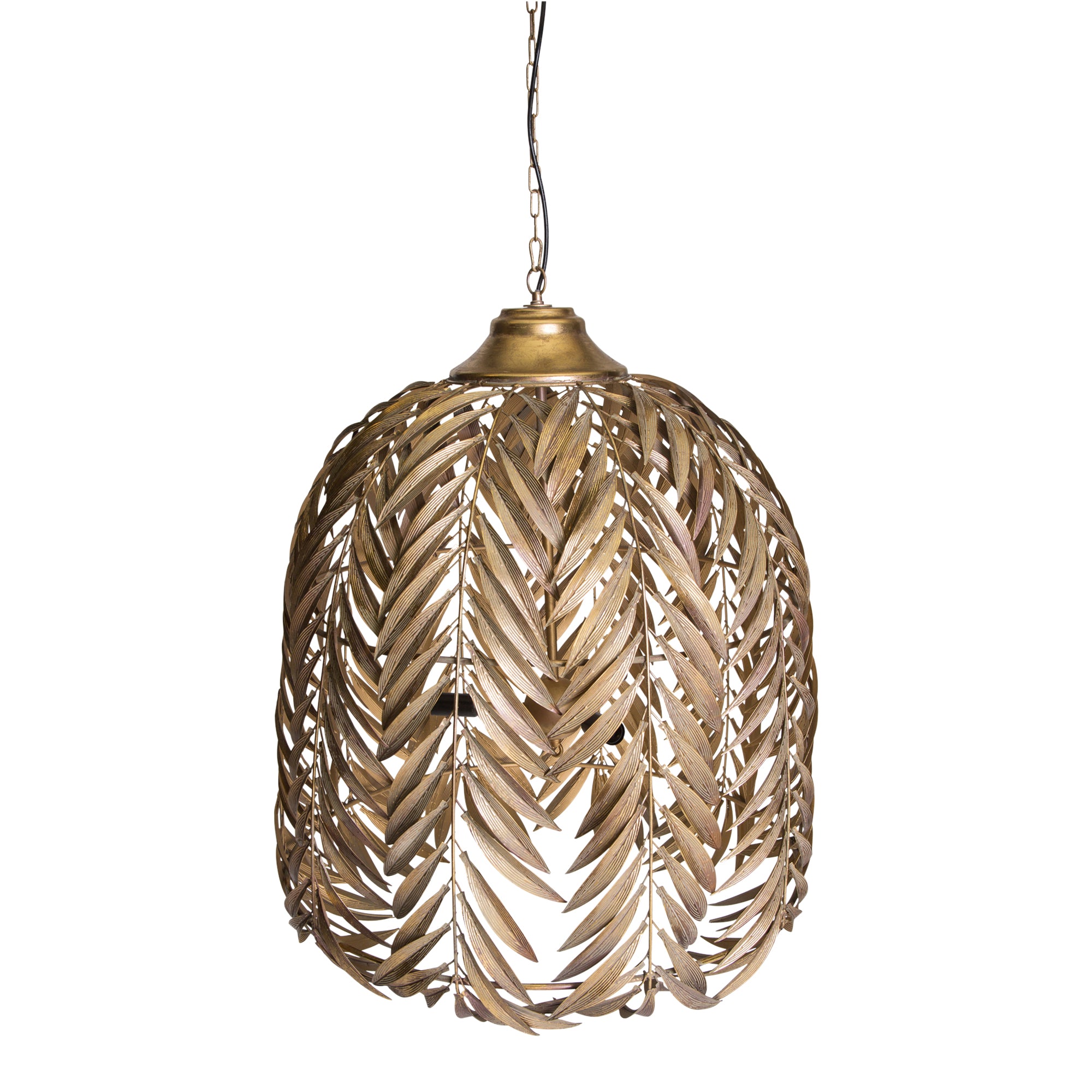 Deckenleuchte Mea Gold aus Metall, large