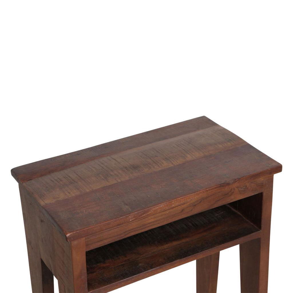 Nachttisch Vintage mit offenem Fach | STUFF Loft