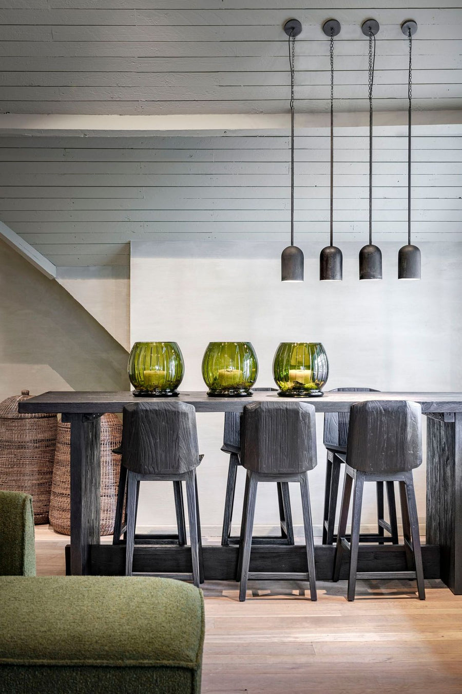 Bartisch Alexi Teak anthrazit - Gommaire | STUFF Shop