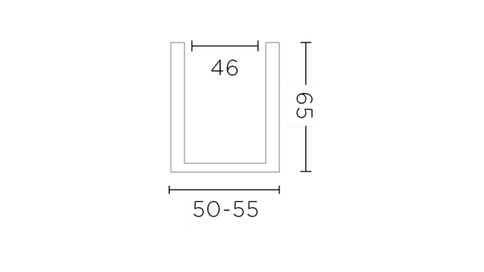 Pflanzkorb Julia small aus CL Rattan - Maße | Gommaire bei STUFF Shop kaufen