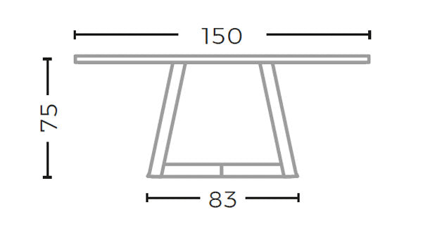 Outdoor Esstisch Dennis Square Teak