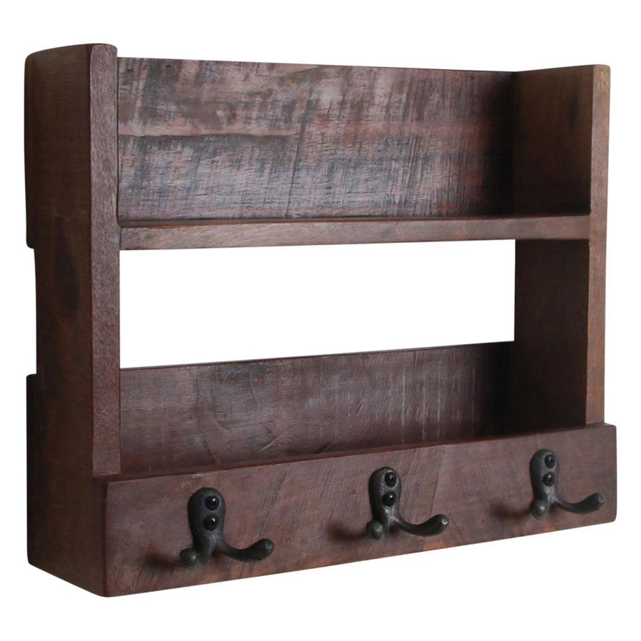 Schlüsselregal aus Altholz | STUFF Shop