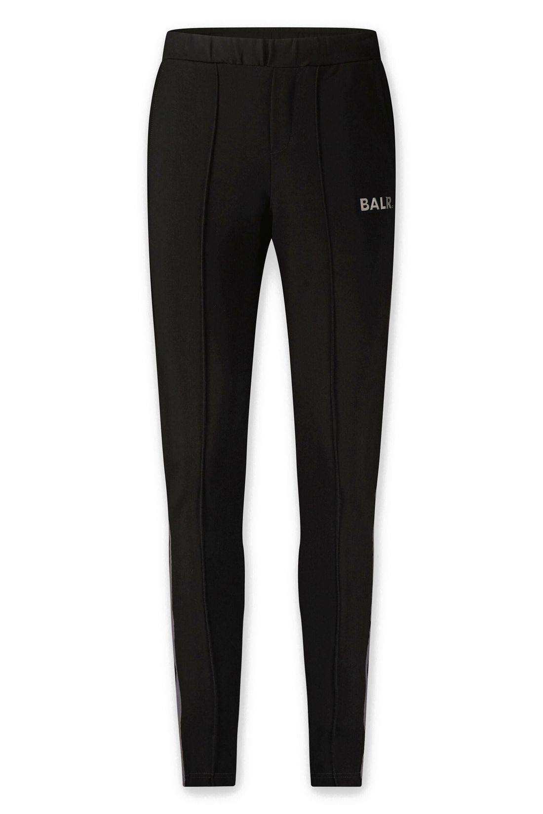 BALR. Herren Sweatpants Louis Slim Crossing Tape Track Pants Jet Black