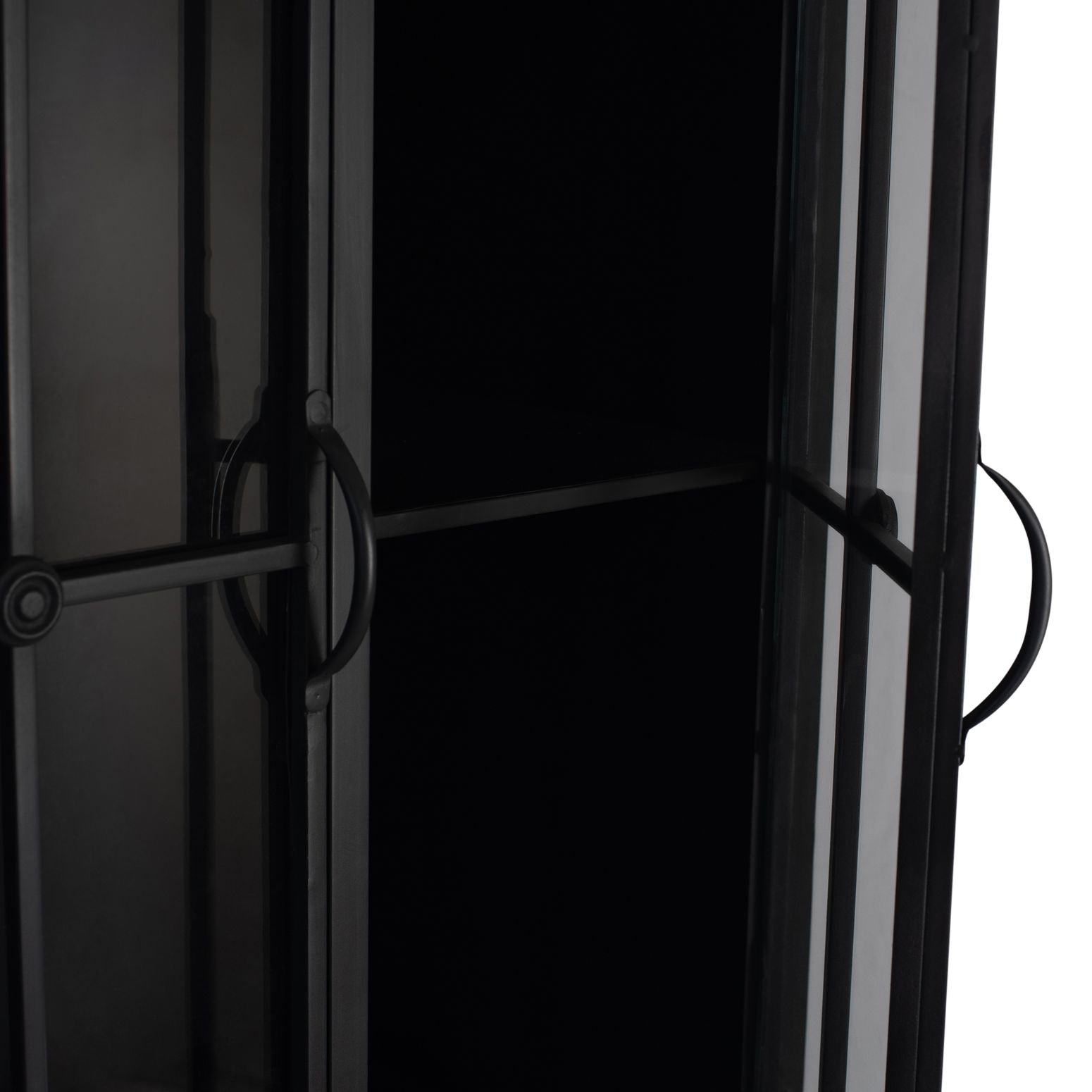 Vitrinen-Schrank Cave Metall
