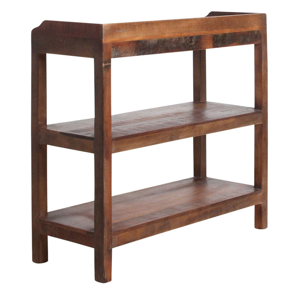 Indoor Regal Regal aus recyceltem Altholz Factory Rack im Wohnambiente aus Holz | zeitloses Design, hochwertig verarbeitet, ideal für Wohn- und | Ansicht 06