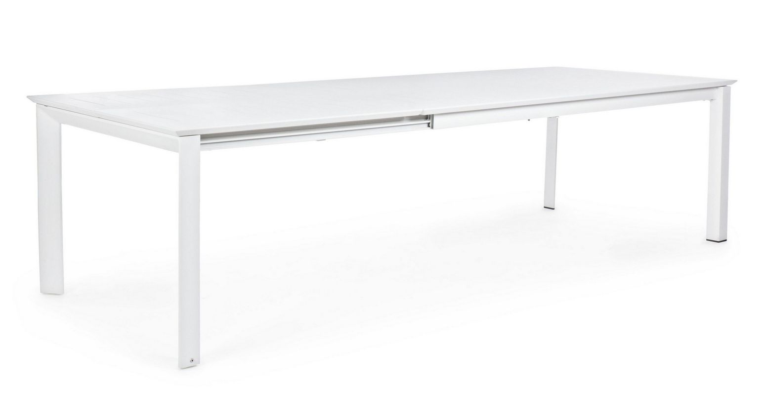 Ausziehbarer Tisch Konnor L200-300cm weiß Bizzotto I STUFF Shop