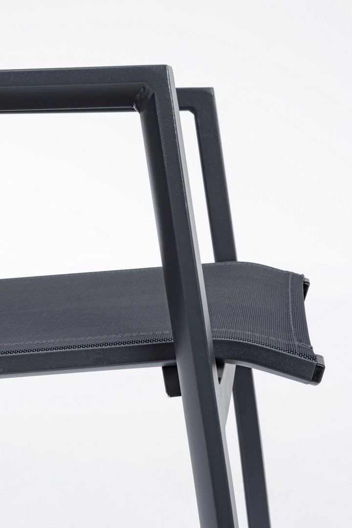 Stuhl Krion mit Armlehnen anthrazit Bizzotto I STUFF Shop