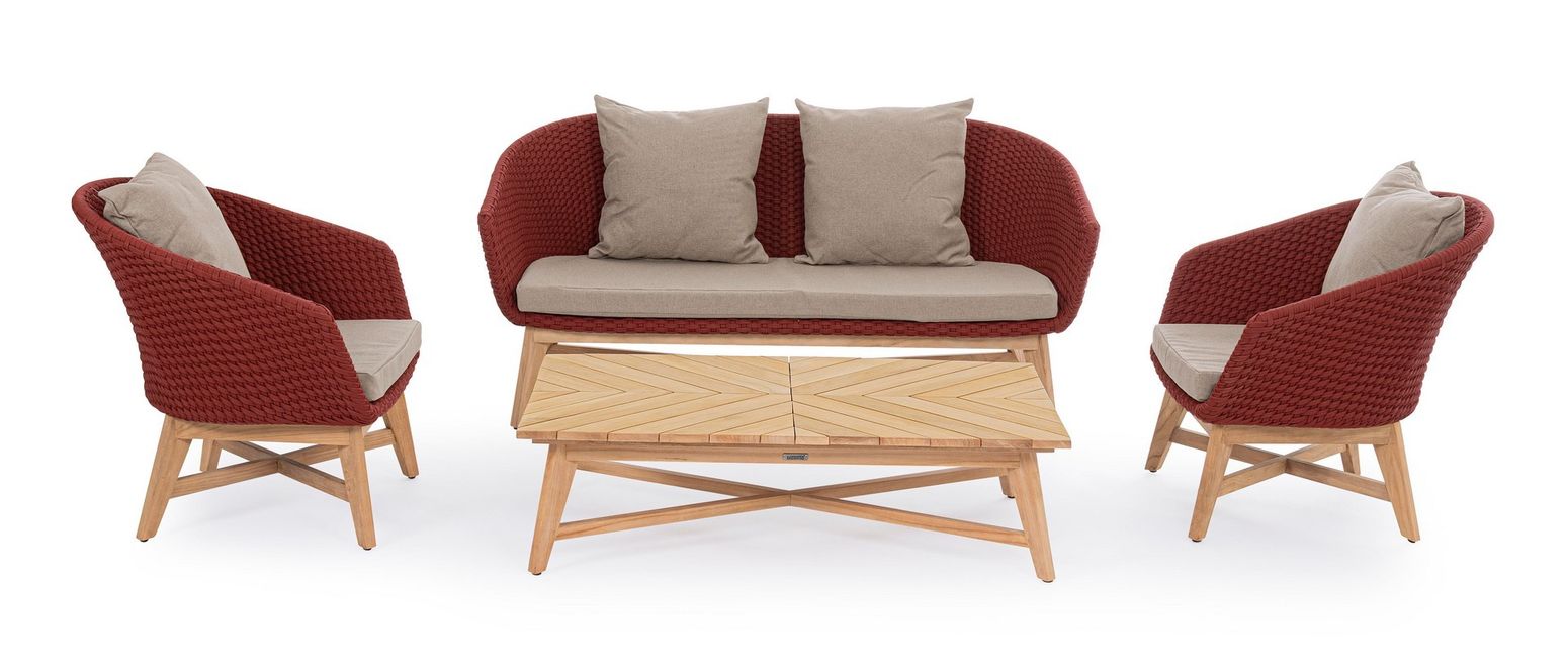 Couchtisch Coachella Teak rechteckig