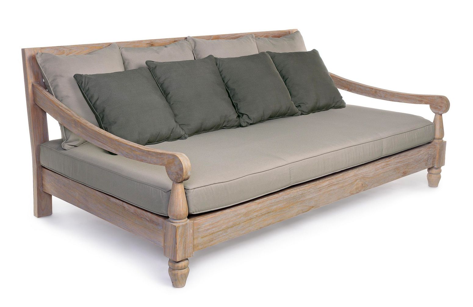 Daybed Bali Teak mit Kissen Bizzotto I STUFF Shop
