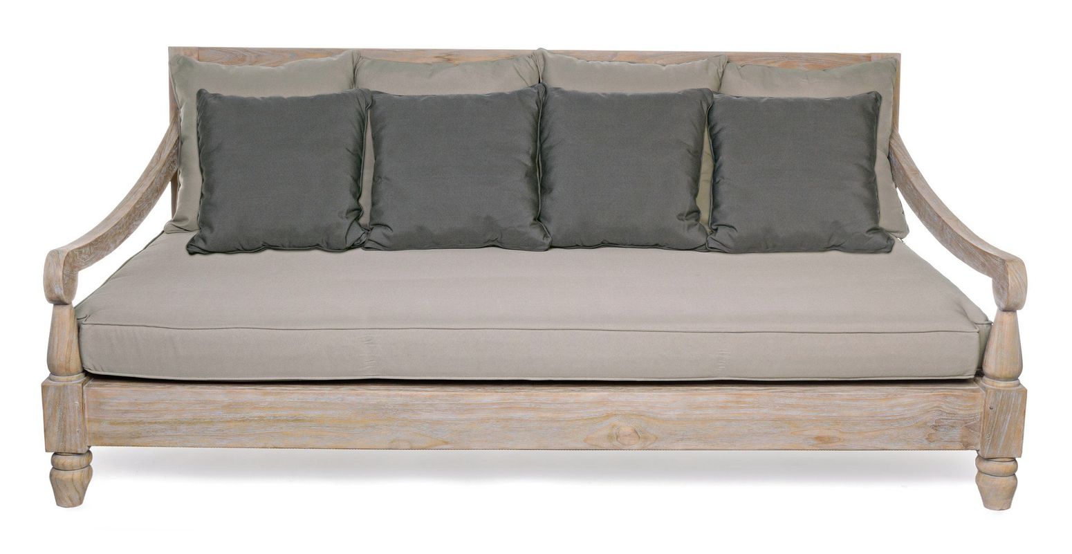 Daybed Bali Teak mit Kissen Bizzotto I STUFF Shop