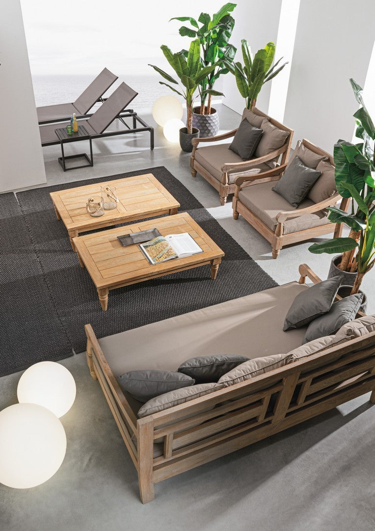 Daybed Bali Teak mit Kissen Bizzotto I STUFF Shop
