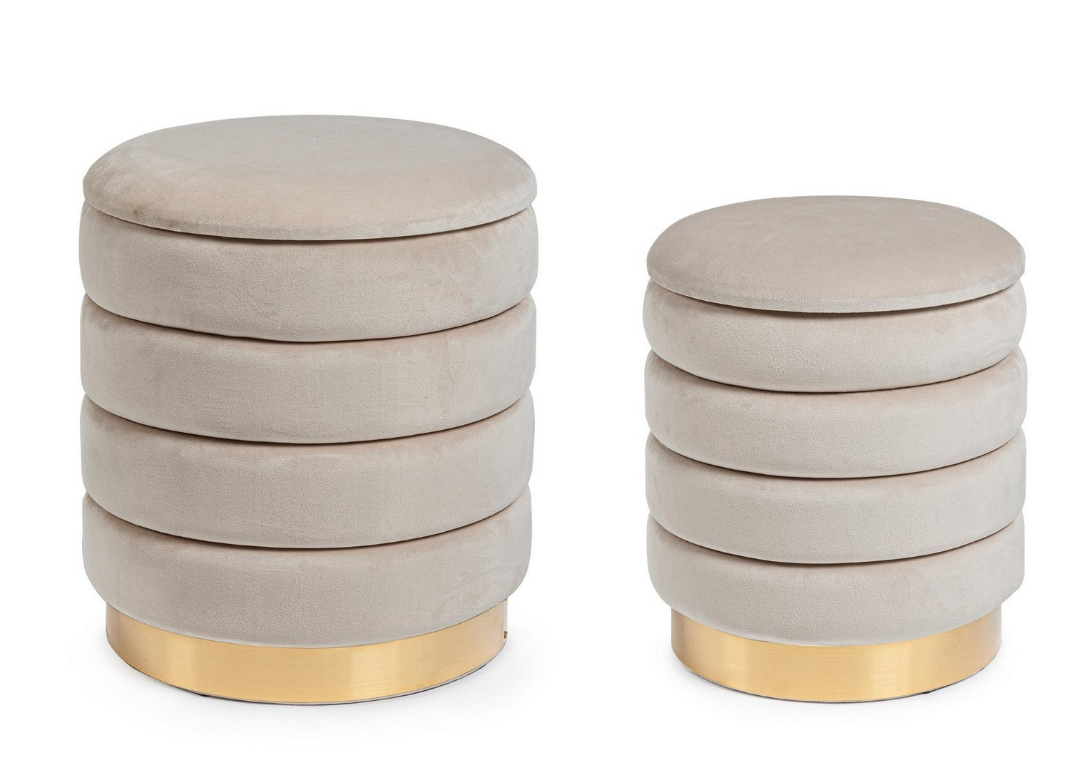 Pouf Darina 2-Set beige