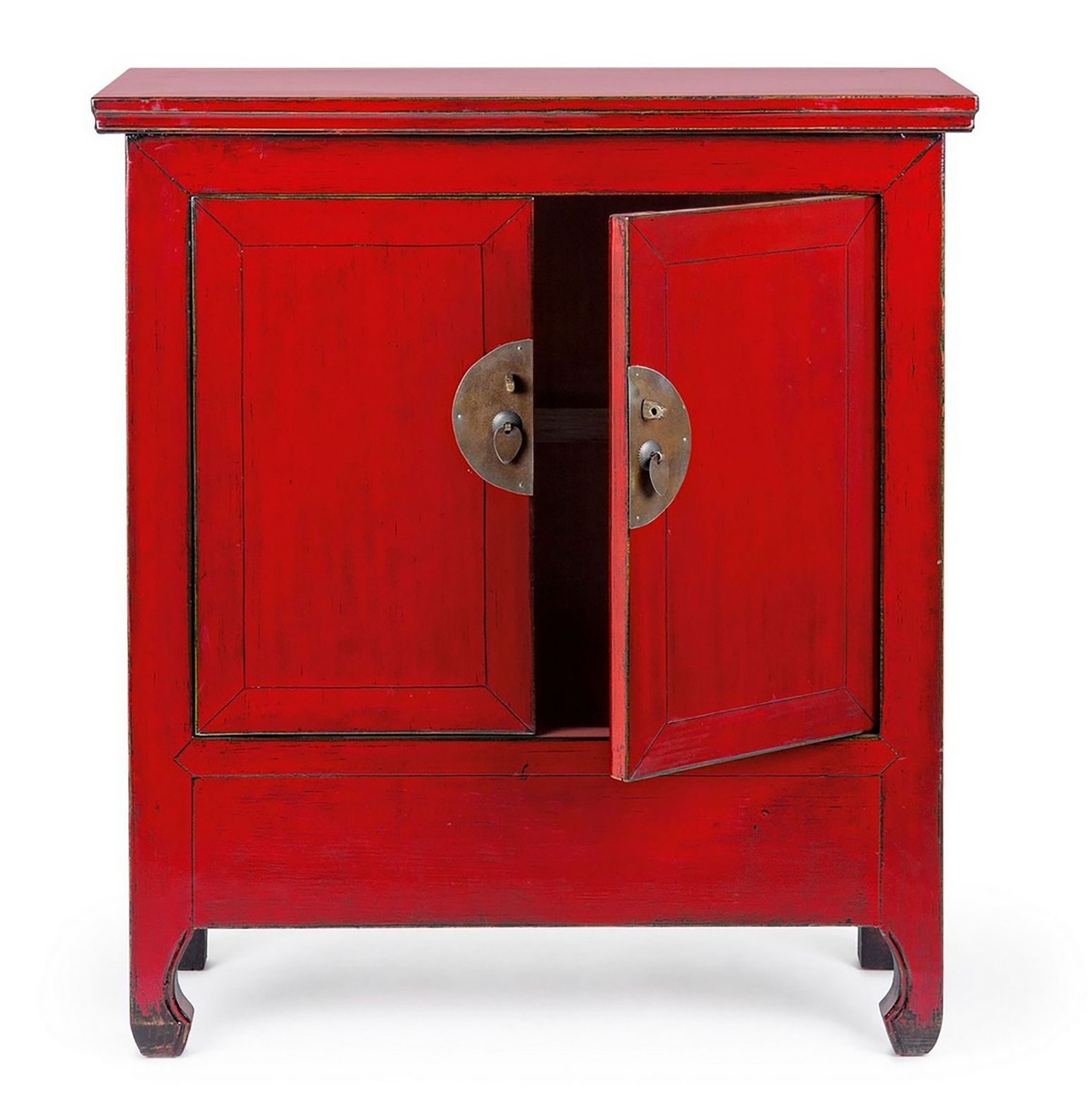 Sideboard Jinan 2T rot von Bizzotto I STUFF Shop