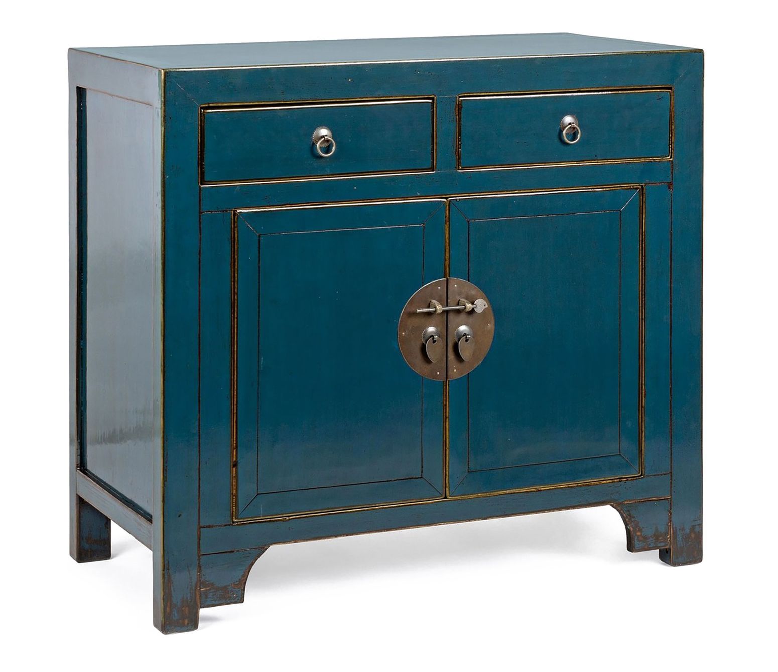 Sideboard Jinan 2T 2S blau von Bizzotto I STUFF Shop
