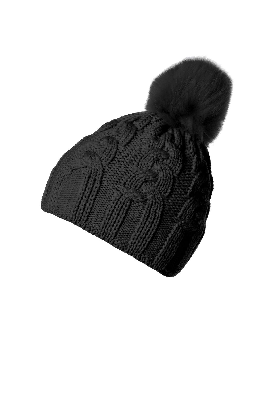 Parajumpers Damen Mütze Cable Hat in Black 541