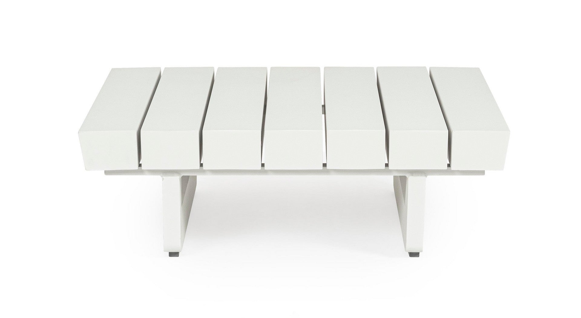 Outdoor Ottoman Infinity Modular in Weiß | Bizzotto bei STUFF Shop kaufen