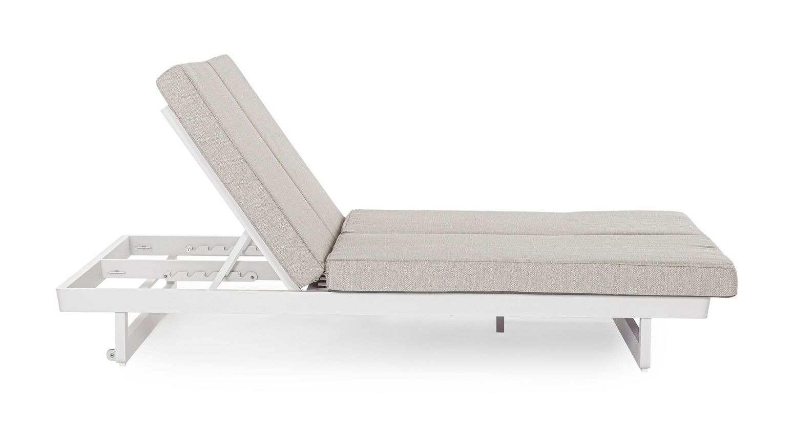 Outdoor Doppel-Liegestuhl Infinity 	in weiß/graphite I STUFF Shop