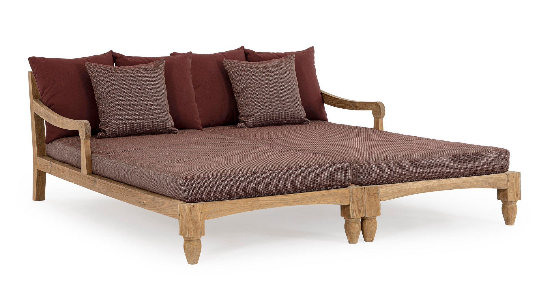 2-Set Daybed Bali weinrot | Bizzotto bei STUFF Shop kaufen