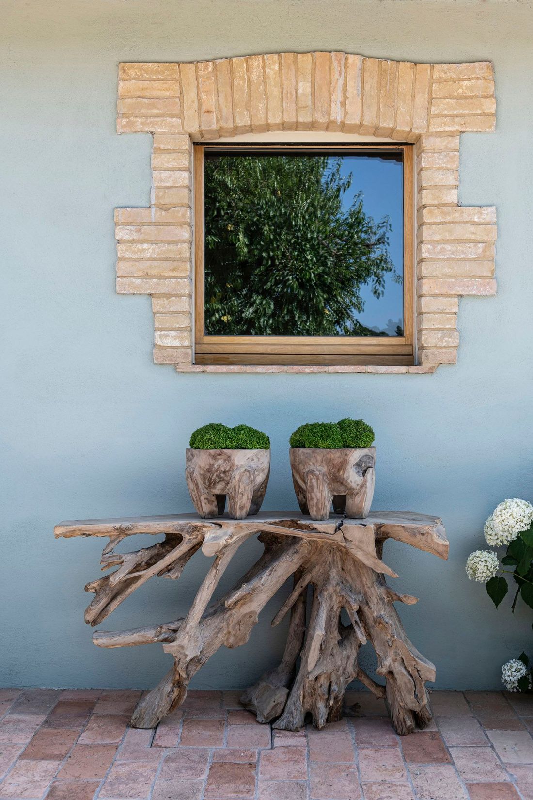 Konsolentisch Teak Root - Gommaire