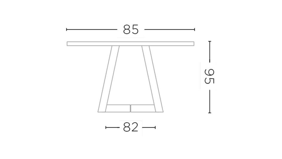 Outdoor Bartisch Dennis Bistro