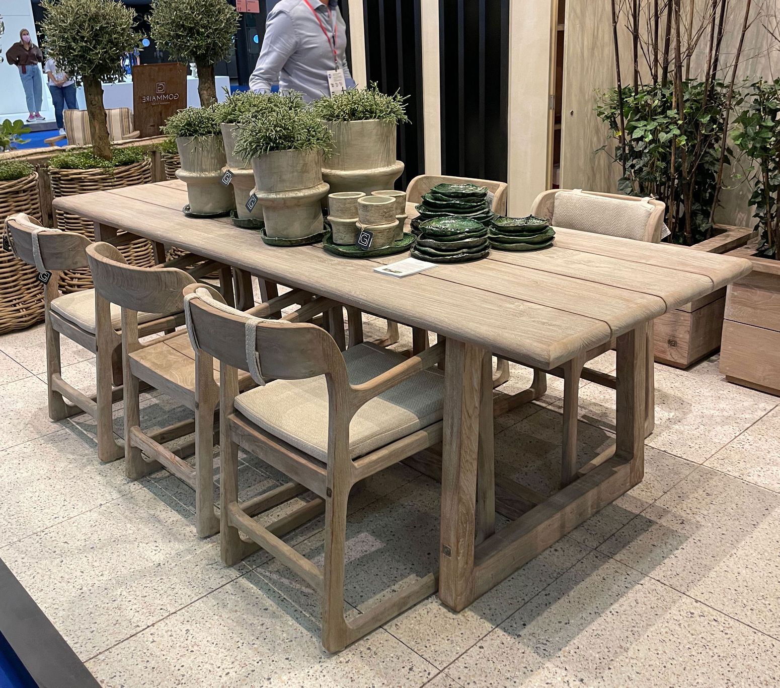 Gartenstuhl Sally mit Armlehne Interior Bild