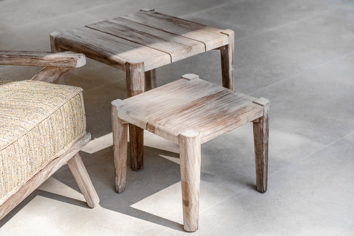 Kaffeetisch Floor Teak - Gommaire
