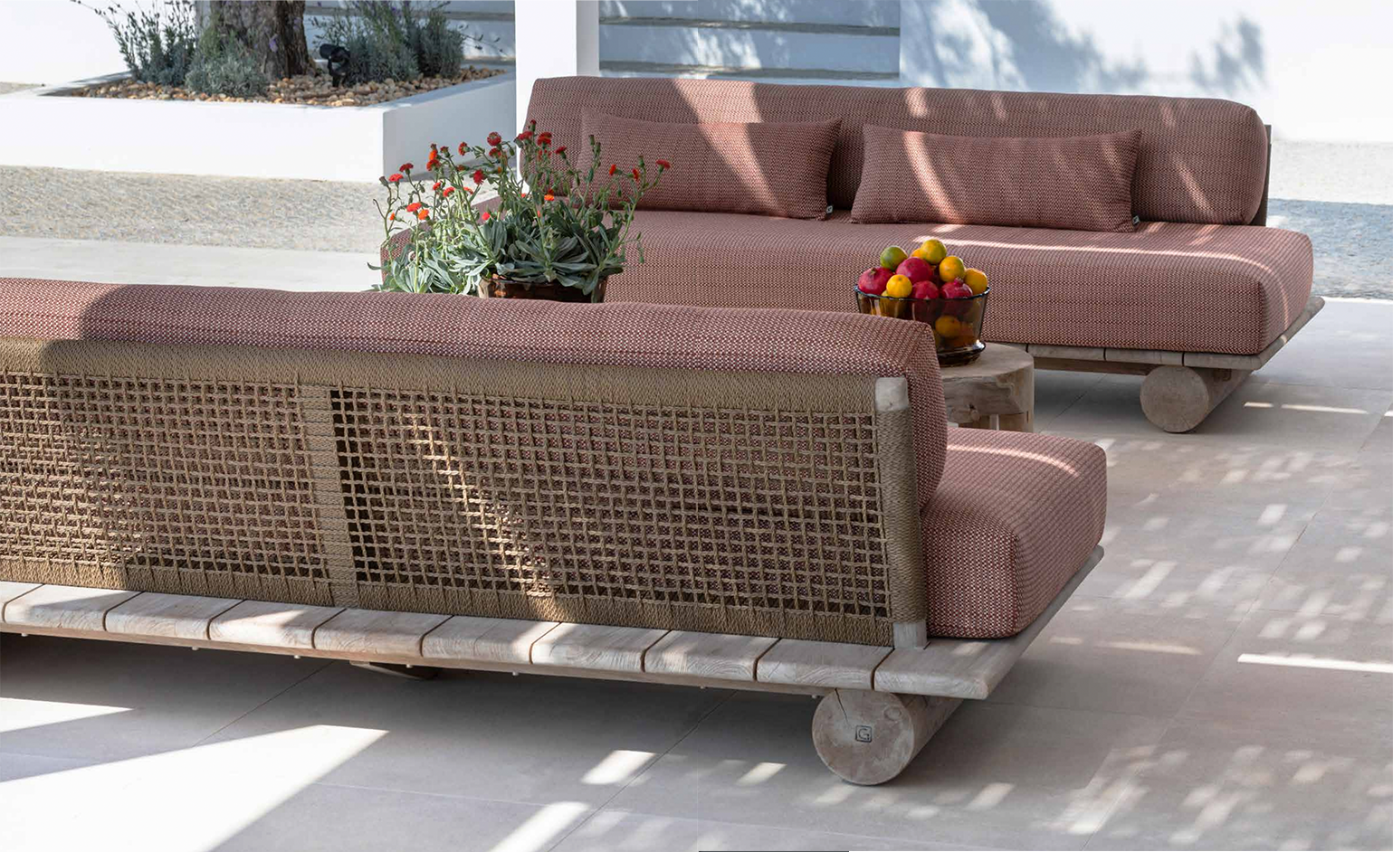 Sofa Edge inkl. Polster - Gommaire