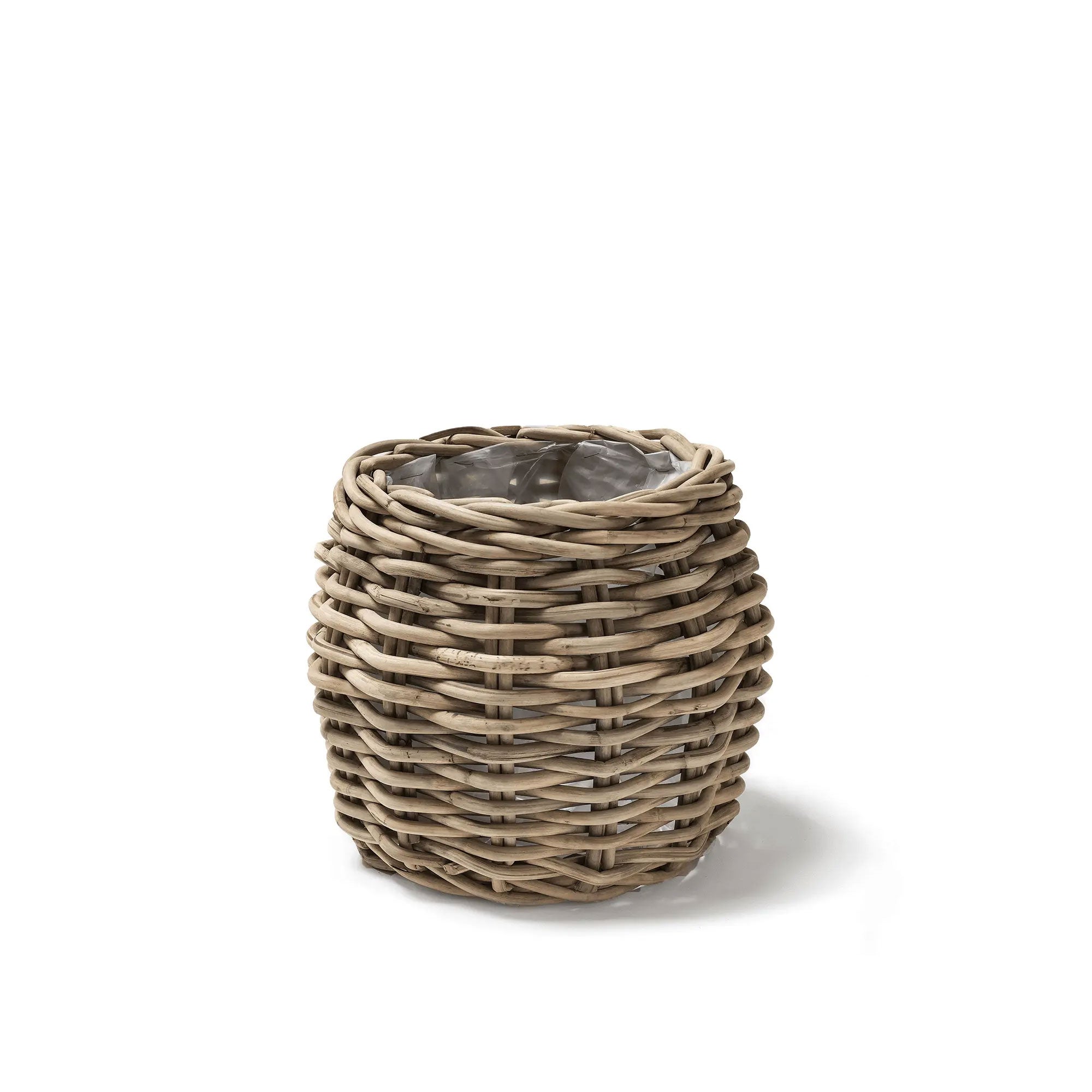 Pflanzkorb Eric Ø65 x H55 cm aus handgeflochtenem Rattan | Gommaire Organic Living bei STUFF Shop kaufen