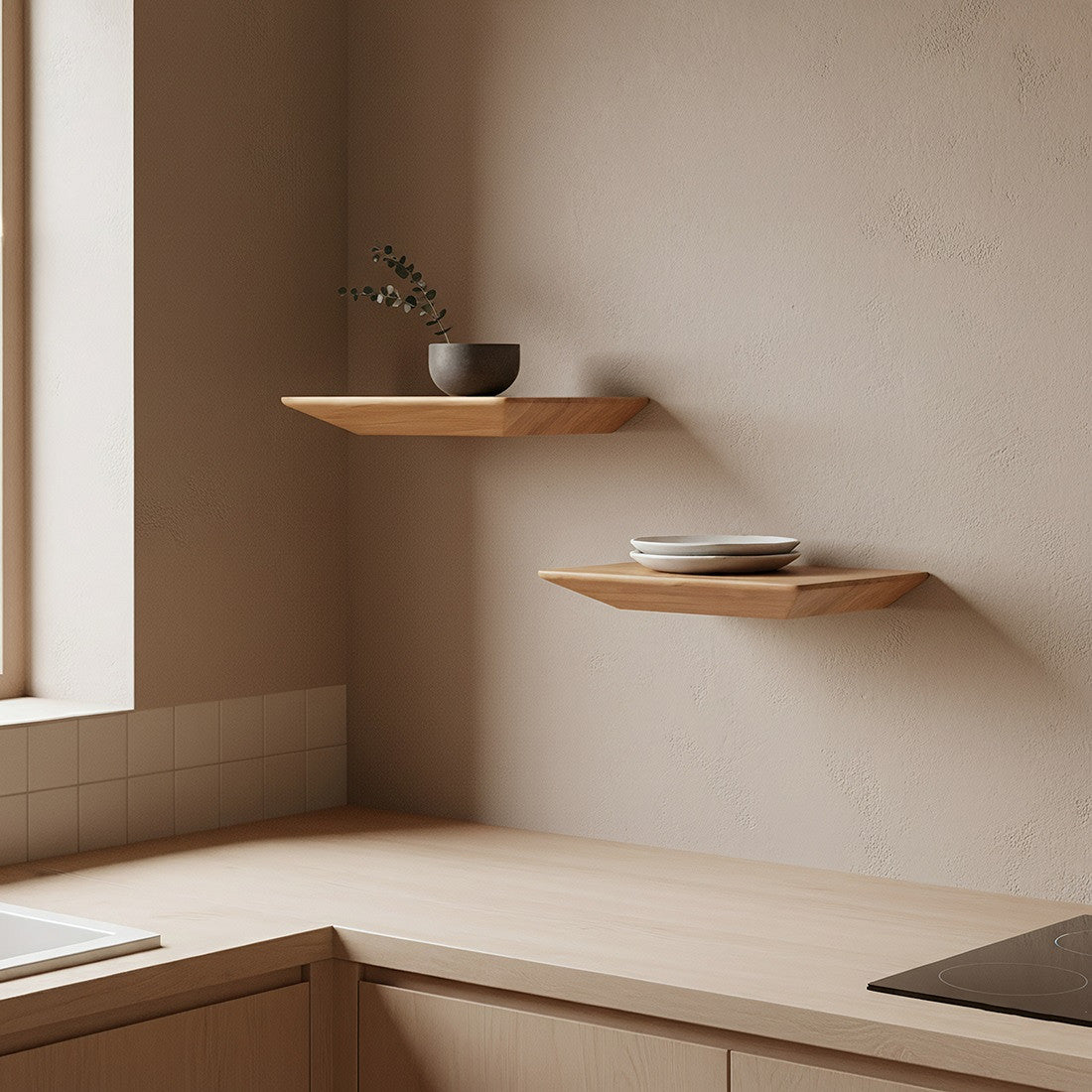 Wandregal Set 2 Craftsman Zedernholz | STUFF Shop