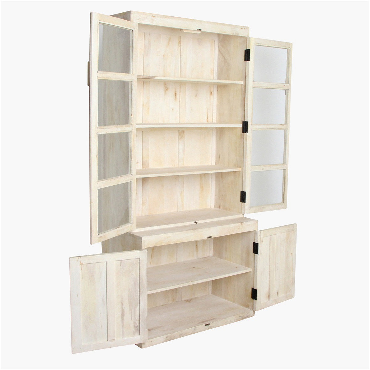 Vitrine natur von STUFF Loft mit kleinem Ablageschrank bei STUFF Shop kaufen