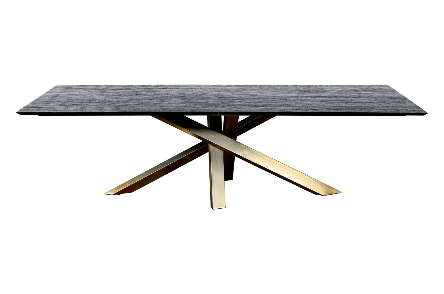 Alore Design-Esstisch black mit Spider-Fuß