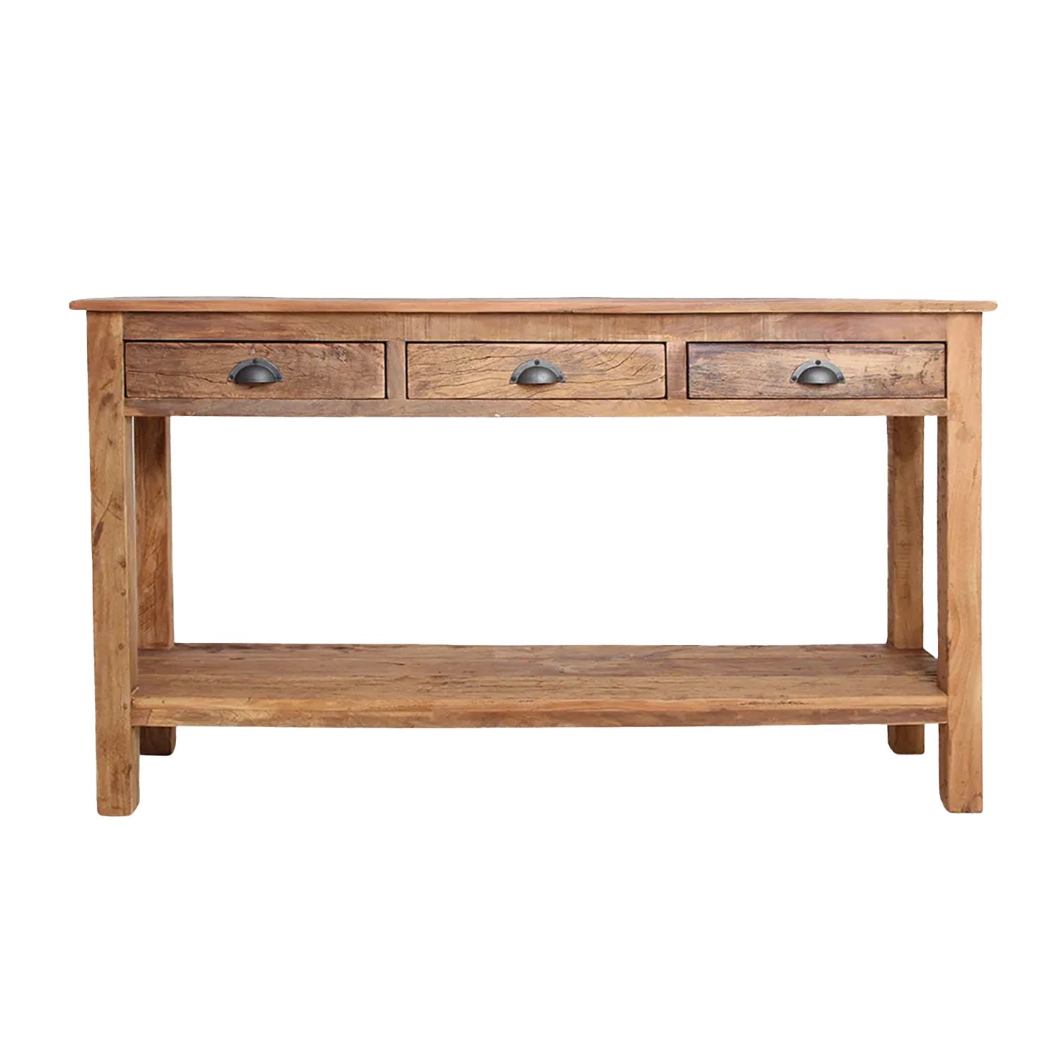 Vintage Timber Konsolentisch aus recyceltem Altholz