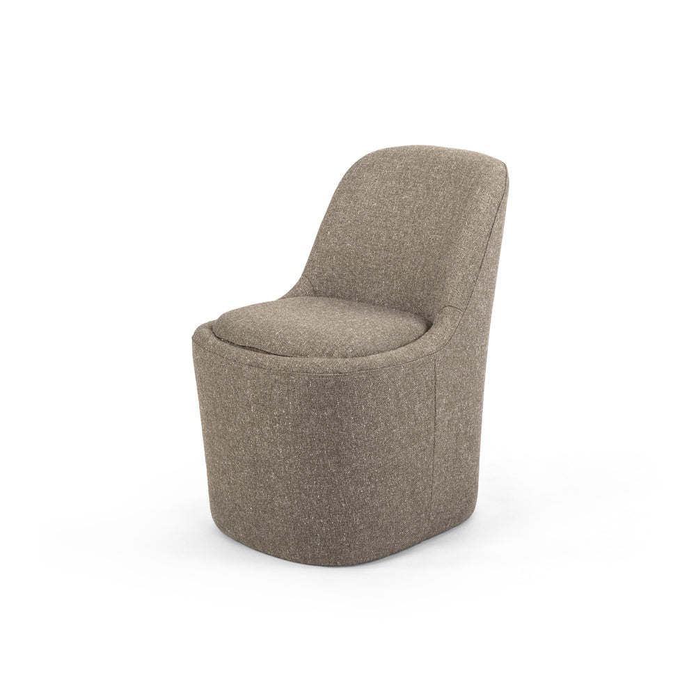 Stuhl Liam Moss aus hochwertigem Stoff in modernem Design