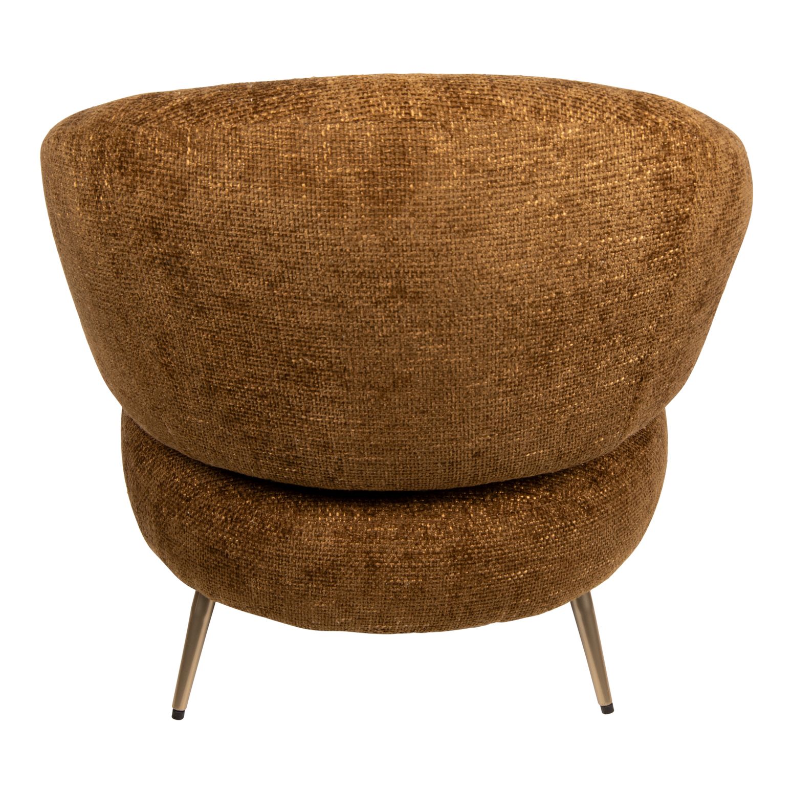 Rückansicht des Franklyn Fauteuil Amber