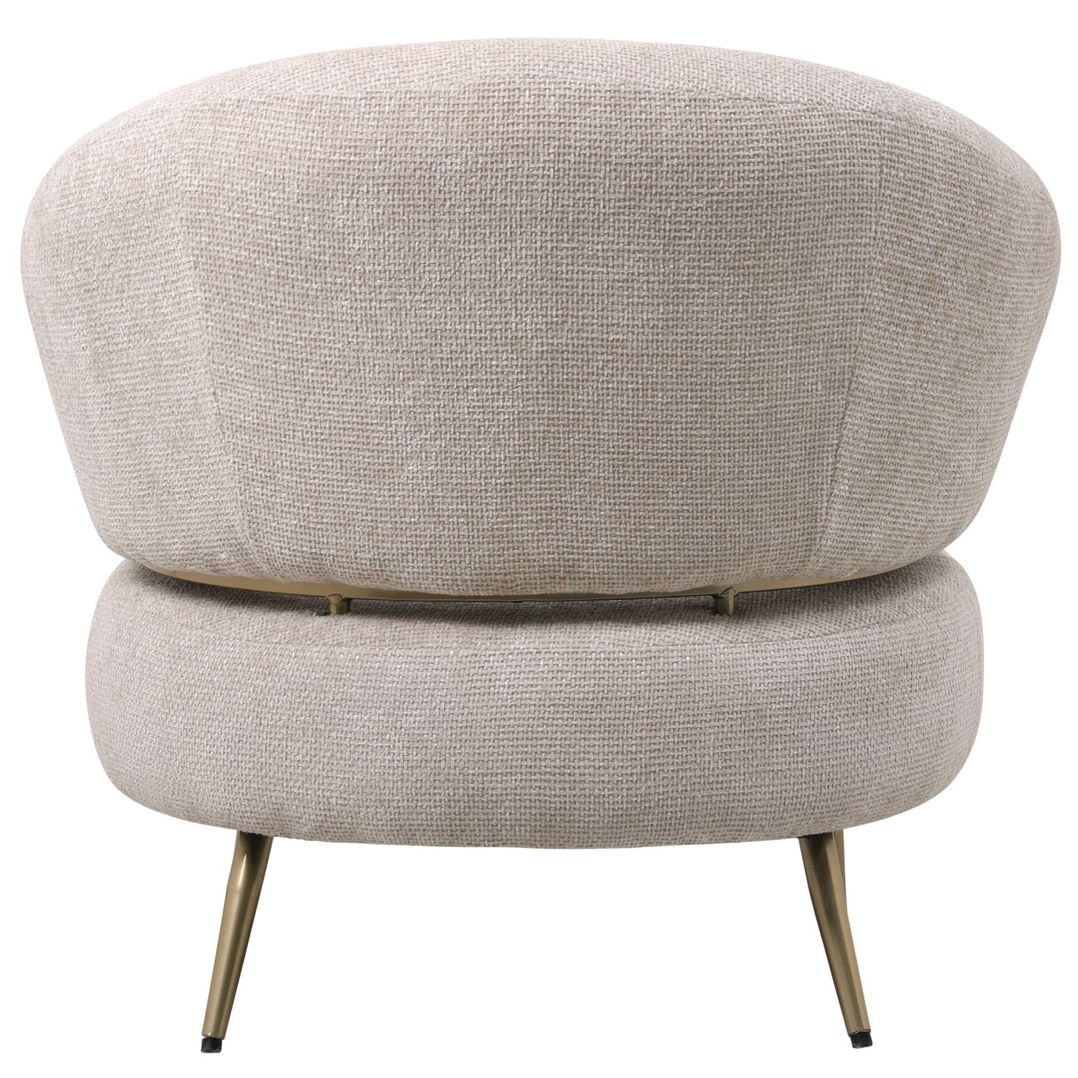 Rückenansicht des Franklyn Fauteuil Dove Sessels