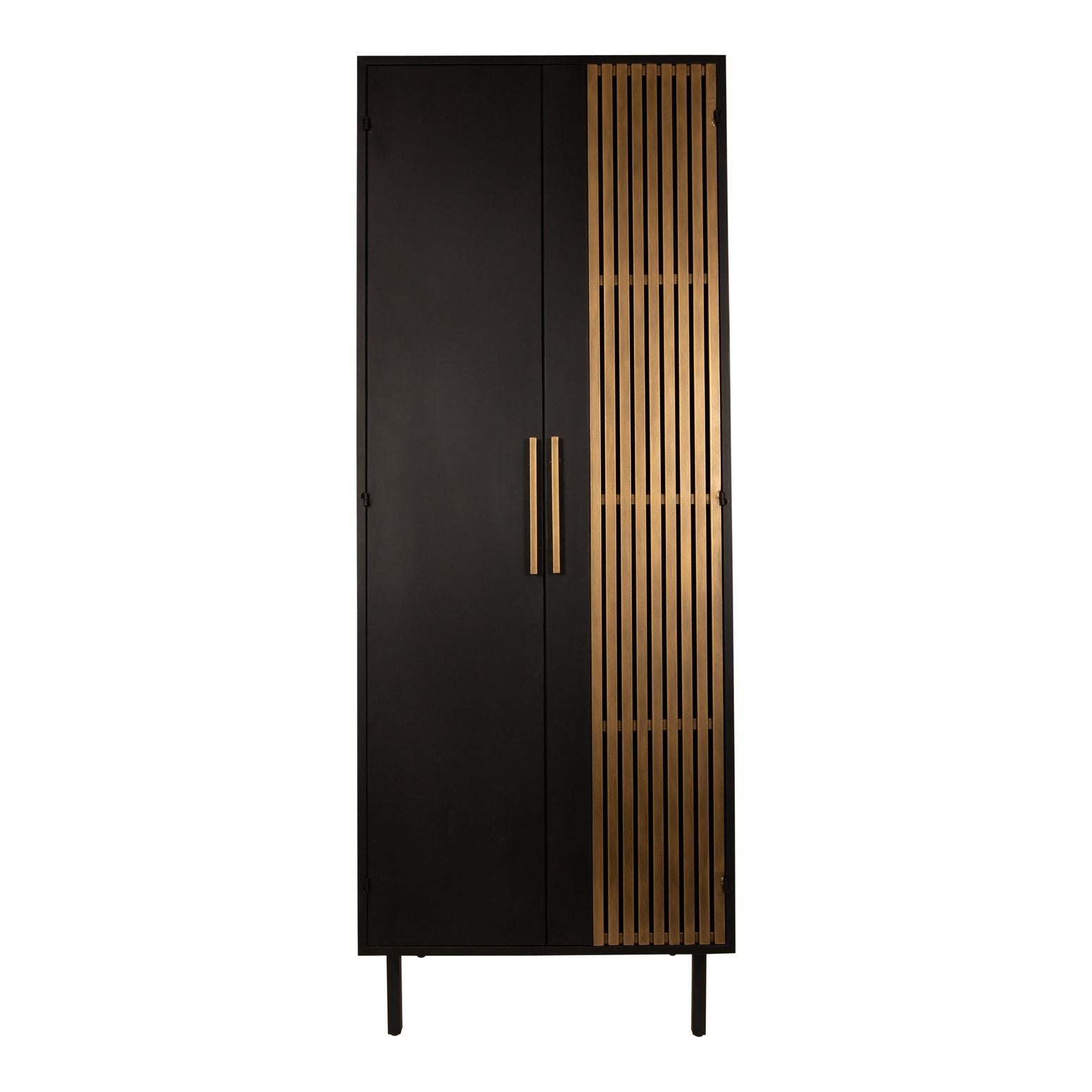 Schrank Sayan Black Gold Vorderansicht