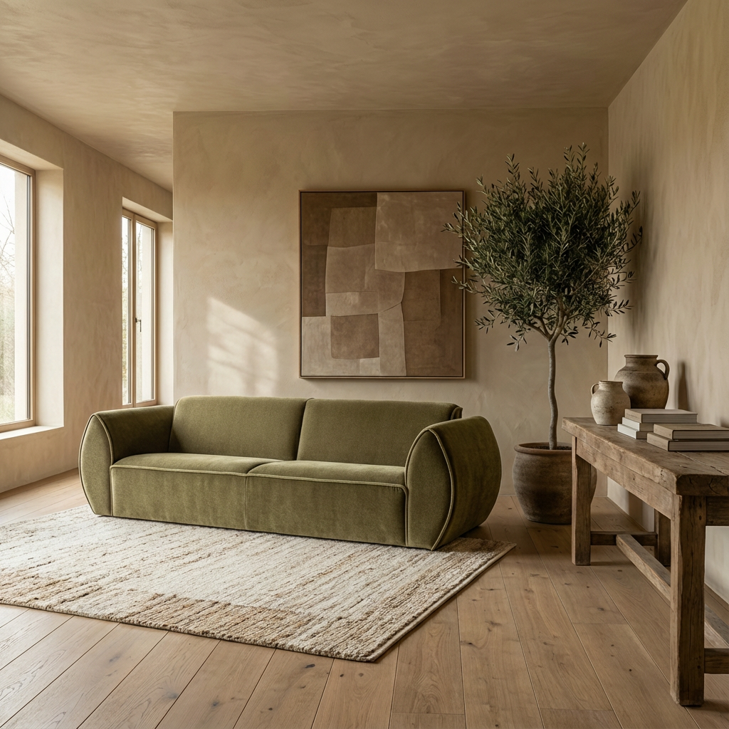 Sofa Ferre 3-Sitzer von Gommaire in hochwertiger Stoffpolsterung, modernes Design bei STUFF Shop kaufen