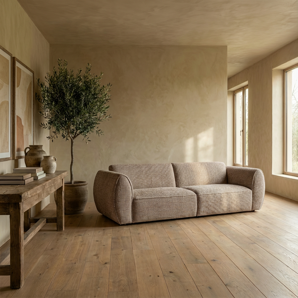 Sofa Ferre 3-Sitzer von Gommaire in hochwertiger Stoffpolsterung, modernes Design bei STUFF Shop kaufen