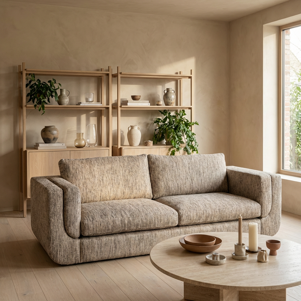 Sofa Dean von Gommaire in Stoffkategorie A-G, luxuriöses und modernes Design für Ihr Wohnzimmer bei STUFF Shop kaufen