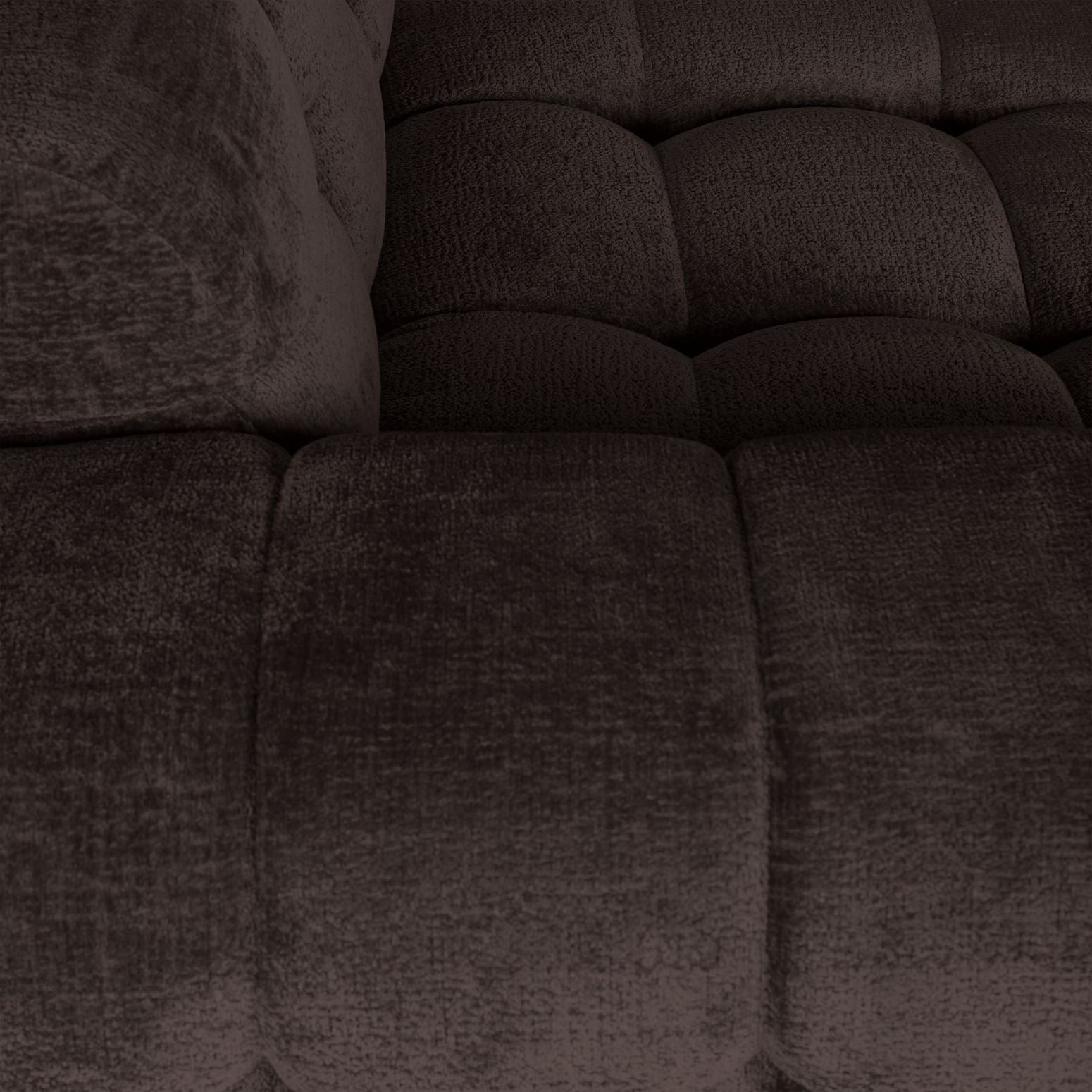 Sofa-Element Jidde Arm links von PTMD – Modul für individuelle Wohnlandschaften in Dunkelgrau
