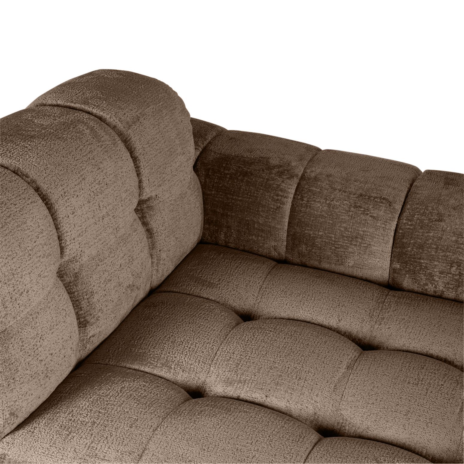 Sofa-Element Jidde Chaise Longue Arm rechts von PTMD in Beige – komfortable Erweiterung für modulare Wohnlandschaften