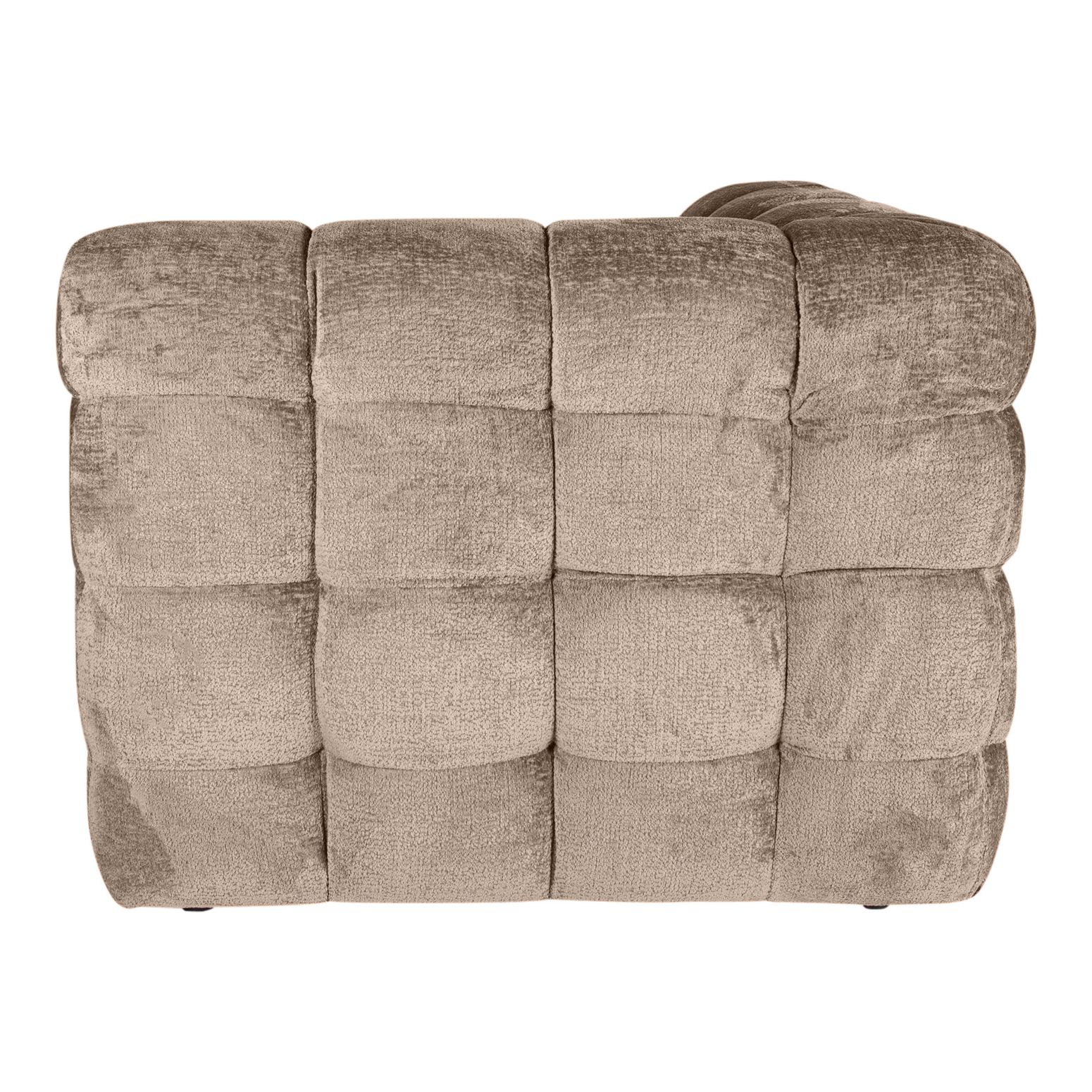 Sofa-Element Jidde Eckelement von PTMD in Beige – flexibles Modul für modulare Wohnlandschaften