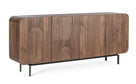 Sideboard Orissa 4-Türig Braun