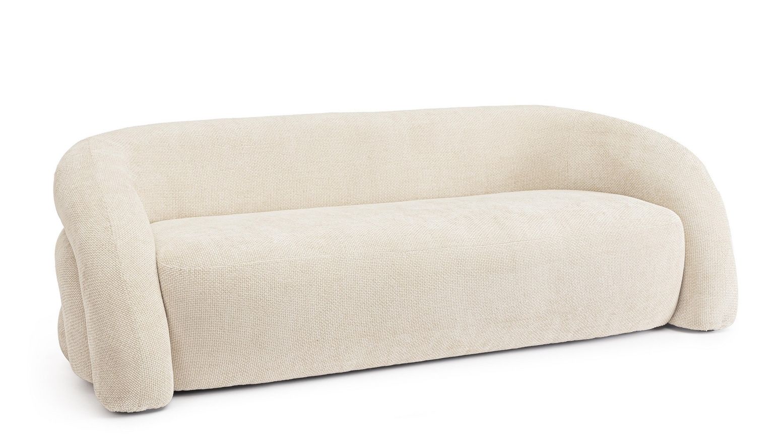 Sofa Clemence in Shell von Bizzotto, neutraler Farbton und elegantes Design.