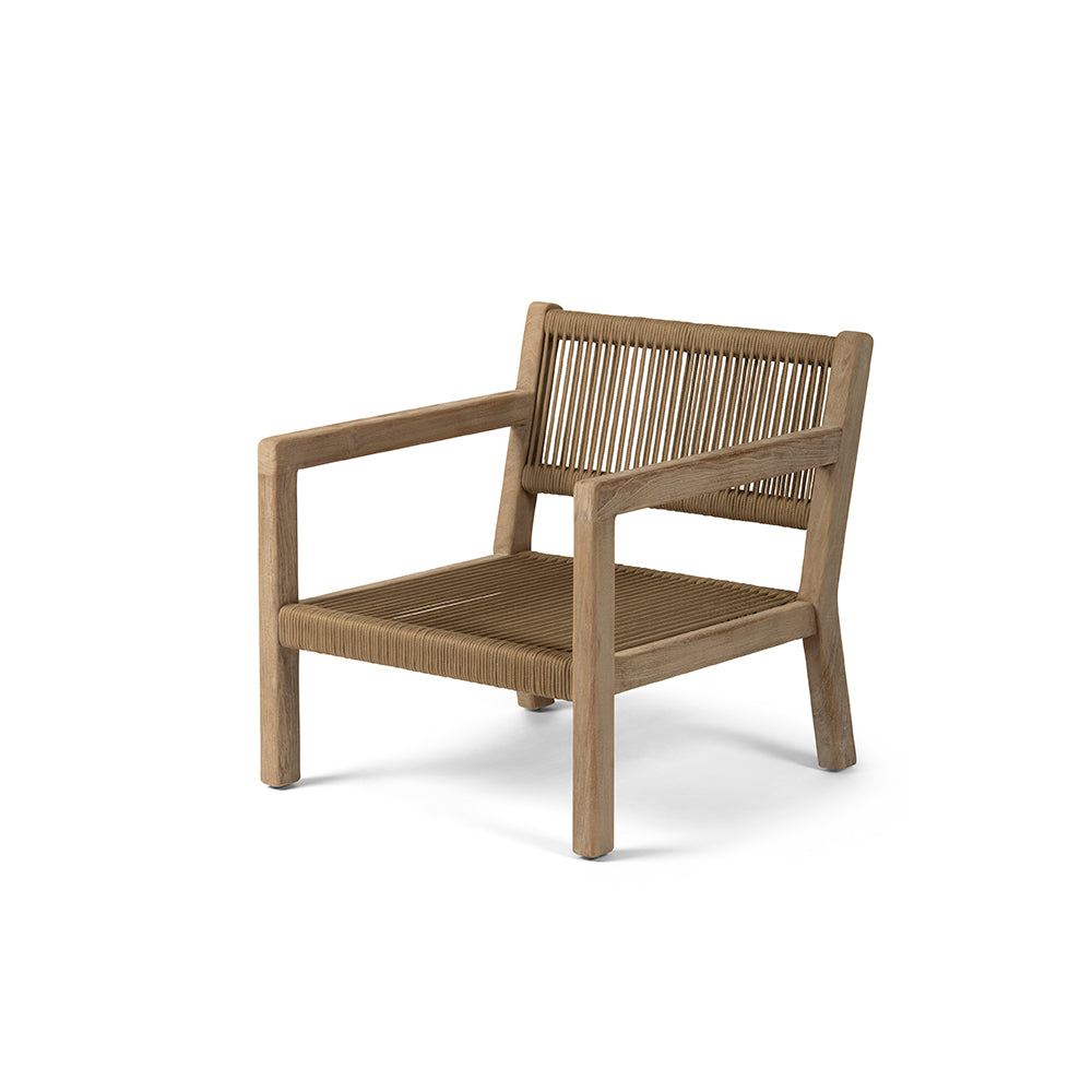 Sessel Mario ohne Polster – Gommaire Outdoor-Teakholz-Sessel